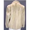 Image 7 : Vintage White Mink Coat and Black Stole