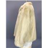 Image 8 : Vintage White Mink Coat and Black Stole