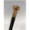 Image 16 : 2 Antique Canes With Ornate Gold Plate Handles
