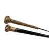 Image 1 : 2 Antique Canes With Ornate Gold Plate Handles