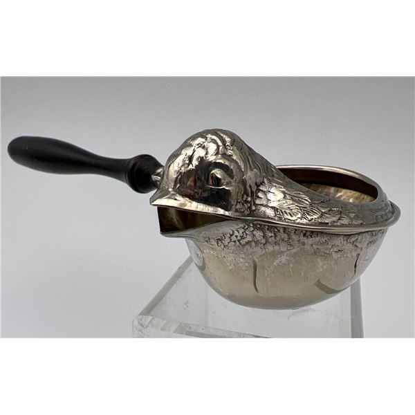 Sterling Silver Figural Baby Bird Tea Strainer