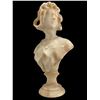 Image 1 : Carved Alabaster Bust, Probably Italian