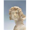 Image 8 : Carved Alabaster Bust, Probably Italian