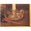 Image 3 : Still Life of Pipe and Smoking Items, Antique American School, Oil on Canvas