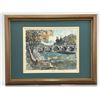 Image 2 : Pierre Eugene Cambier, Paris River Bridge, Watercolor on Paper