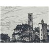 Image 8 : Redmond Stevens Wright, Cityscape, Etching on Paper