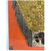 Image 8 : Brazilian Mid Century Modern Brutalist Owl Mixed Media Collage, Clock Parts, Scrap Metal, and Paint 