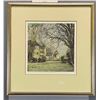 Image 2 : Luigi Kasimir, European Castle Landscape, Etching on Paper