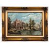 Image 2 : Johann Christoph Frisch, European Harbor, Oil on Canvas
