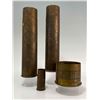Image 2 : Lot of WWI Trench Art, Including Artillery Shell Vases