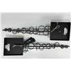 Image 3 : Pair of Geometric Modernist Kovacs Sconces