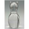 Image 2 : Modernist Spode Crystal Owl Figure