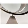 Image 16 : Abstract Modernist Geometric Steel Crescent Sculpture