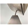 Image 9 : Abstract Modernist Geometric Steel Crescent Sculpture