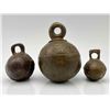 Image 2 : Antique Burmese Elephant Bell and Two Bronze Bells of Unknown Origin