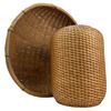 Image 1 : Two Asian Woven Baskets, One Japanese