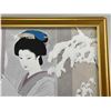 Image 17 : Tatsumi Shimura, Japanese Print of a Woman in winter Landscape