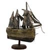 Image 1 : Folk Art Clipper Ship Model