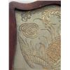 Image 10 : Antique Silk Embroidered Adjustable Walnut Screen With Phoenix Motif