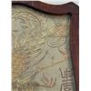 Image 11 : Antique Silk Embroidered Adjustable Walnut Screen With Phoenix Motif