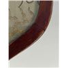 Image 18 : Antique Silk Embroidered Adjustable Walnut Screen With Phoenix Motif