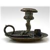 Image 3 : Antique Silverplate Dolphin Candlestick