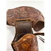 Image 14 : Tooled Leather Western Gun Holster