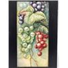 Image 2 : Hand Painted Tile Sets With Apple And Grape Themes