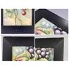 Image 8 : Hand Painted Tile Sets With Apple And Grape Themes