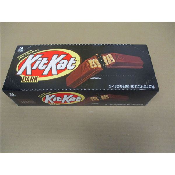 DARK CHOCOLATE KIT KAT BARS (24) PER BOX