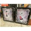 Image 1 : 2 frames Asian art 24"x30"