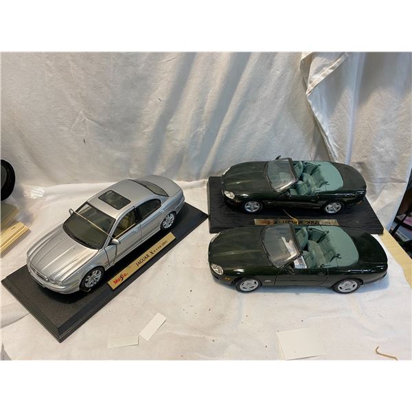 Die cast Jaguar vehicles