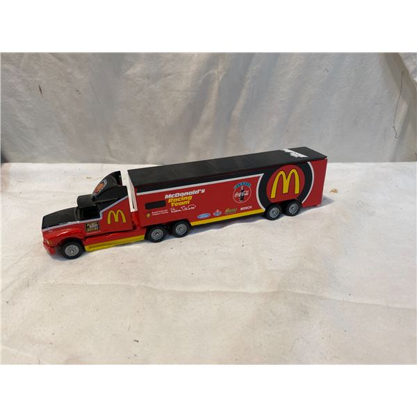 McDonalds racing team truck