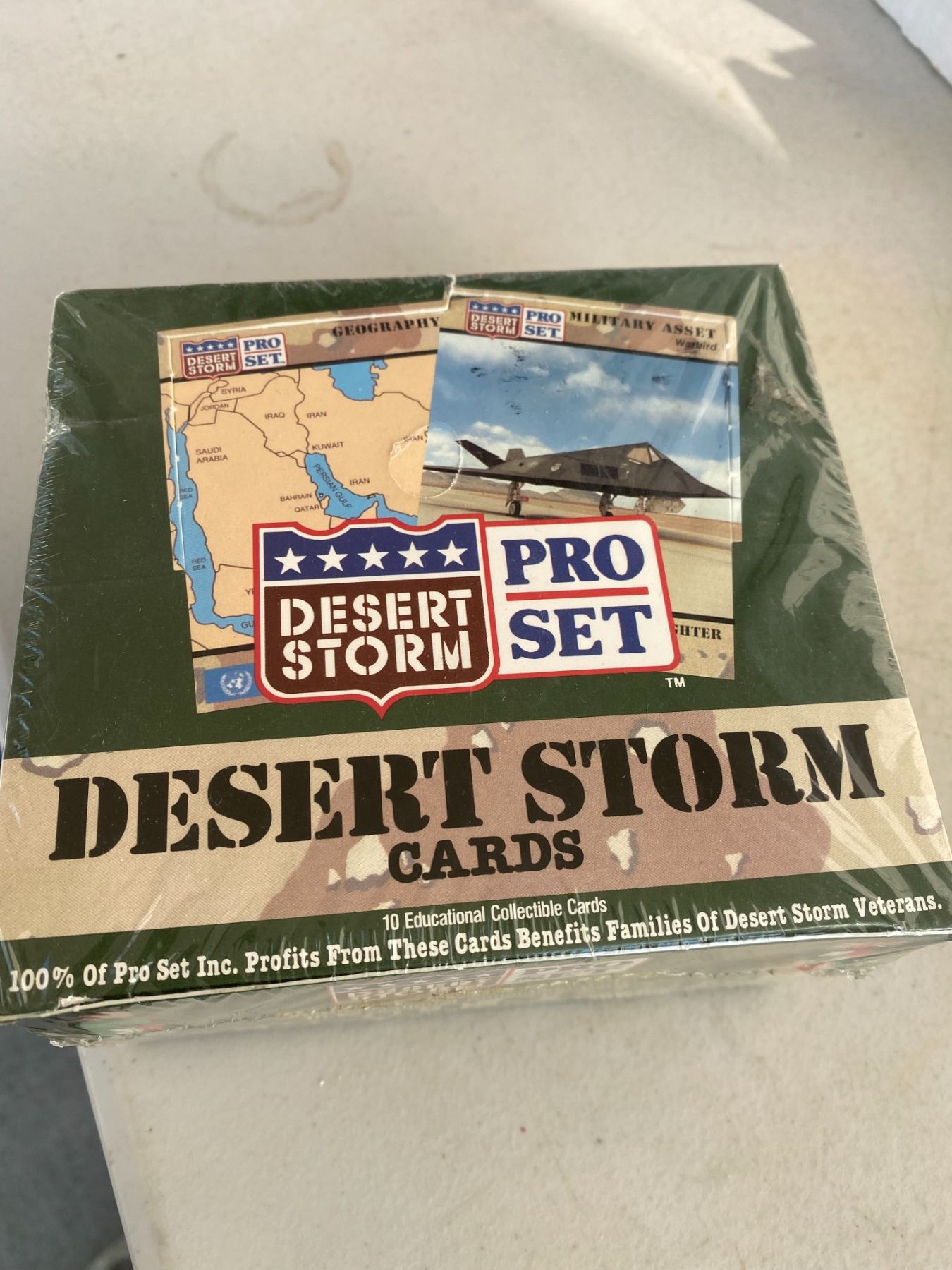 Desert Storm cards pro set