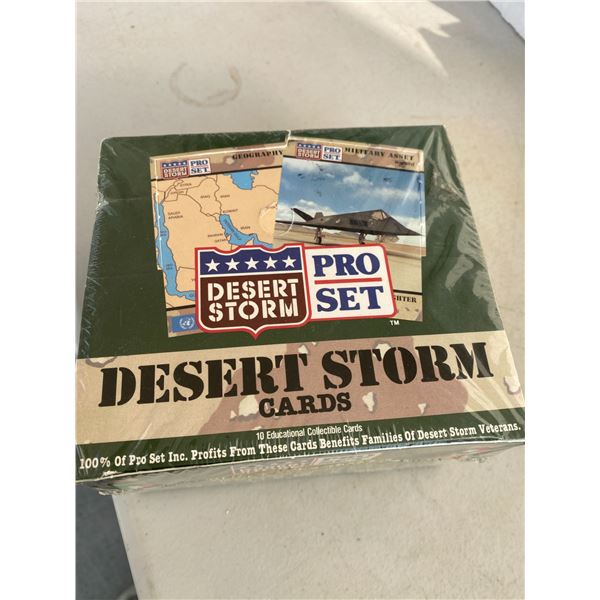 Desert Storm cards pro set