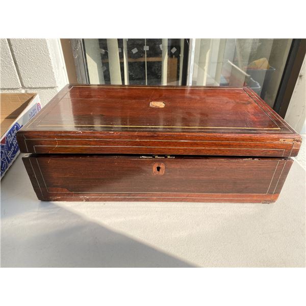 Antique wood box needs tlc