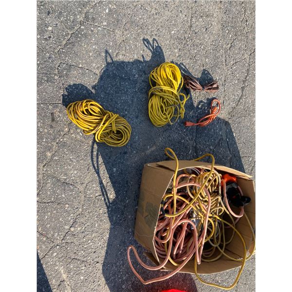 Lot of extension cords