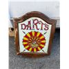 Image 1 : Dart board in case