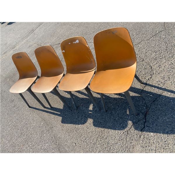 4 chairs