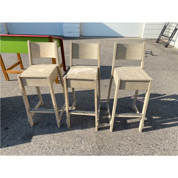 3 stools