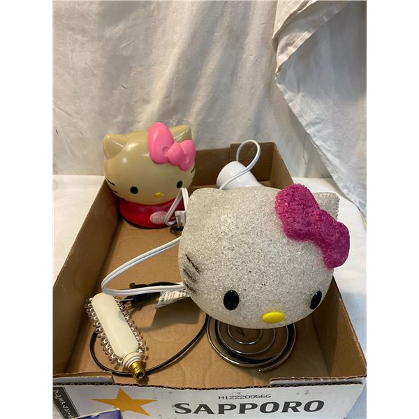 Hello kitty lamp and other