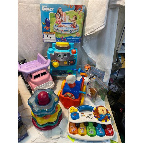 Fisher price little ppl toys and other toys