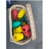 Image 1 : Patio lanterns with basket