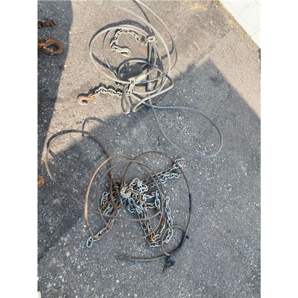 Wire rope sling binder