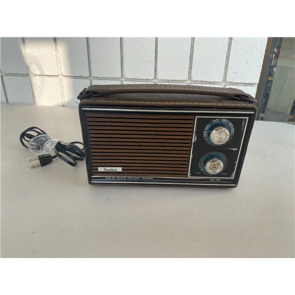 Stardust solid state instant sound radio