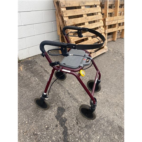 Dolomite folding walker with basket