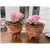 Image 1 : Planters and artificial plants