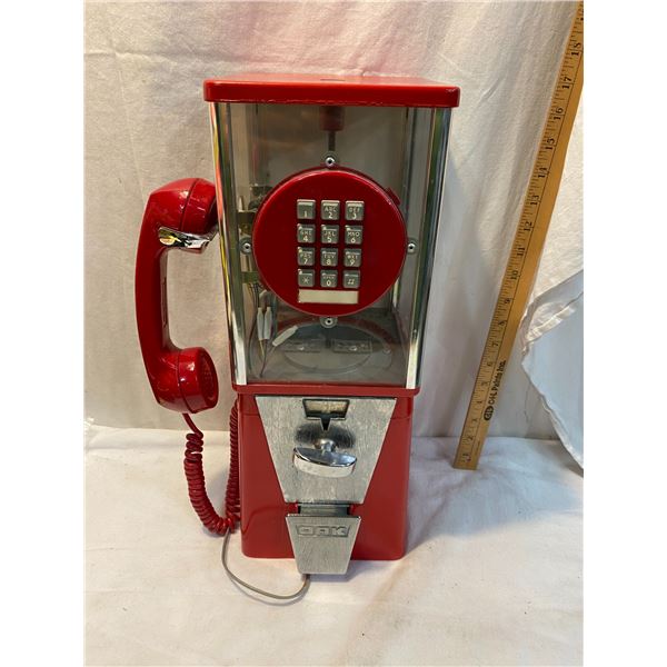 Gumball machine phone no key