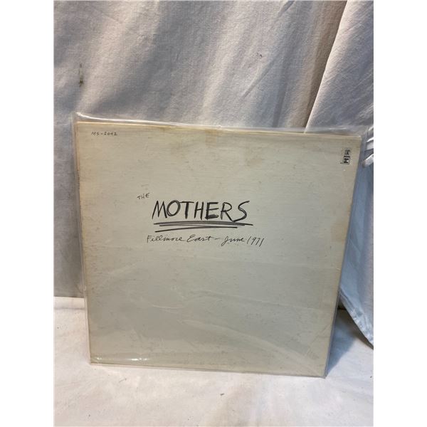 The Mothers Fillmore East record