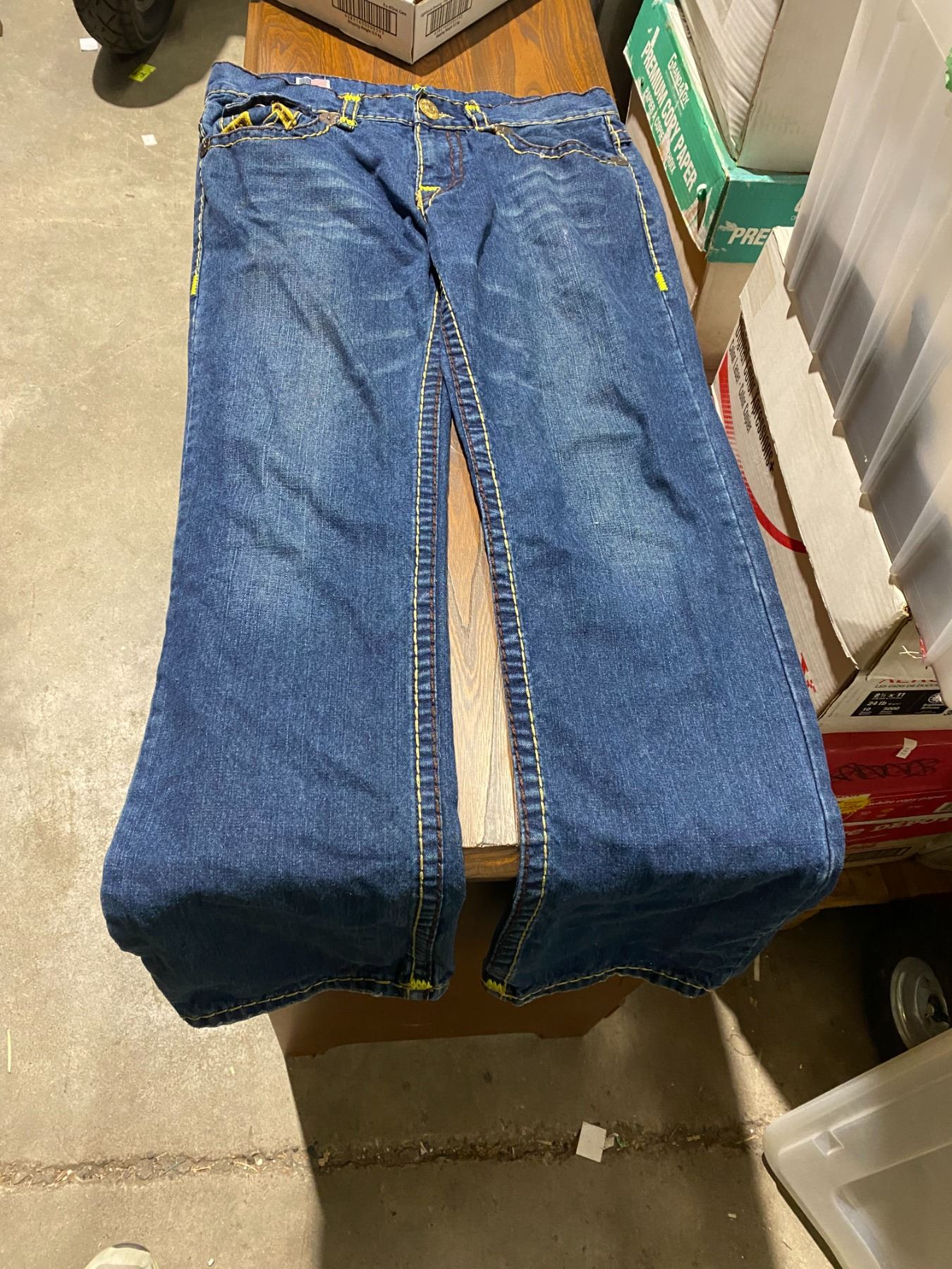 True religion size 34 jeans